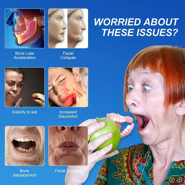 EETTSY™ medische volledige prothese met sterk zuigende, op maat gemaakte, volledig functionele prothese - Afbeelding 3