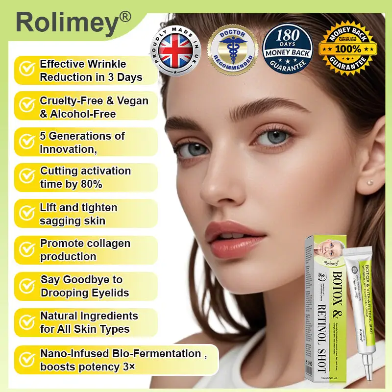 Rolimey® Botox & Vita-A Retinol Shot Wrinkle-Lift Verstevigende crème - Afbeelding 4