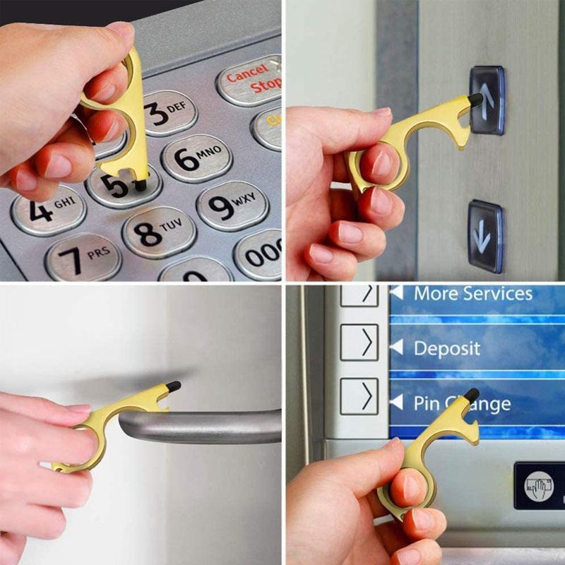 No Touch deuropenergereedschap met sleutelhangerhanger