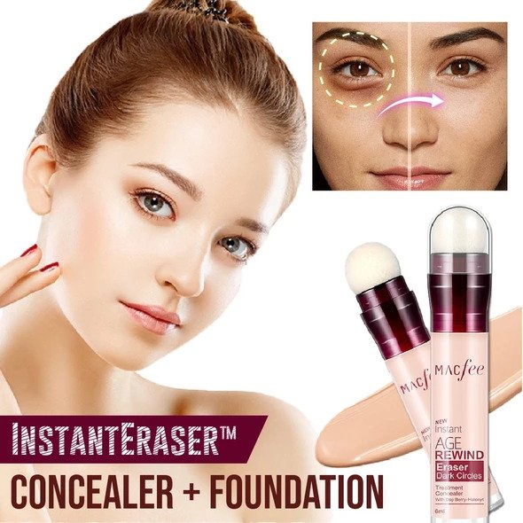 InstantEraser Concealer + Foundation met applicatorspons