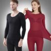 Warmdays naadloze elastische thermische binnenkleding