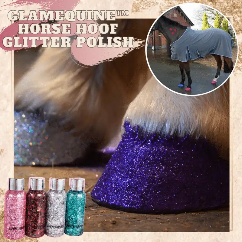 GlamEquine paardenhoefglitterlak