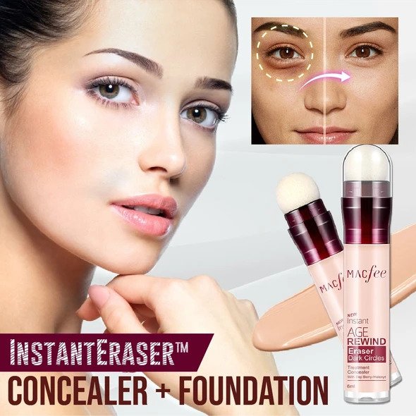 InstantEraser Concealer + Foundation met applicatorspons - Afbeelding 2