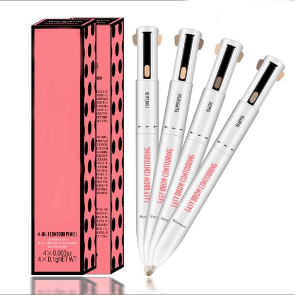 4-in-1 wenkbrauwcontour- en highlight-pen - Afbeelding 2