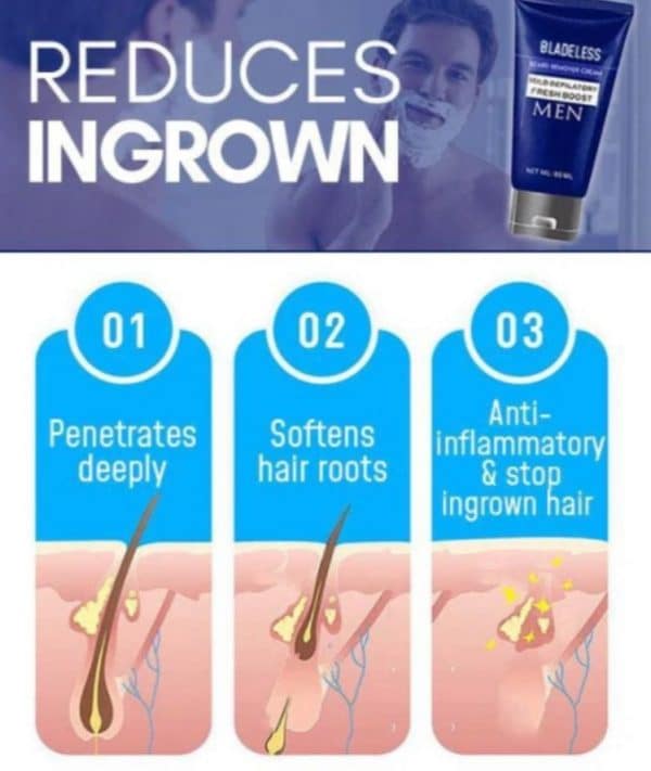 Crème voor permanente baardverwijdering - Afbeelding 2