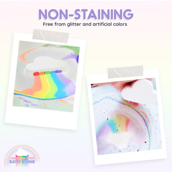 Rainbow Trail-badbom - Afbeelding 2