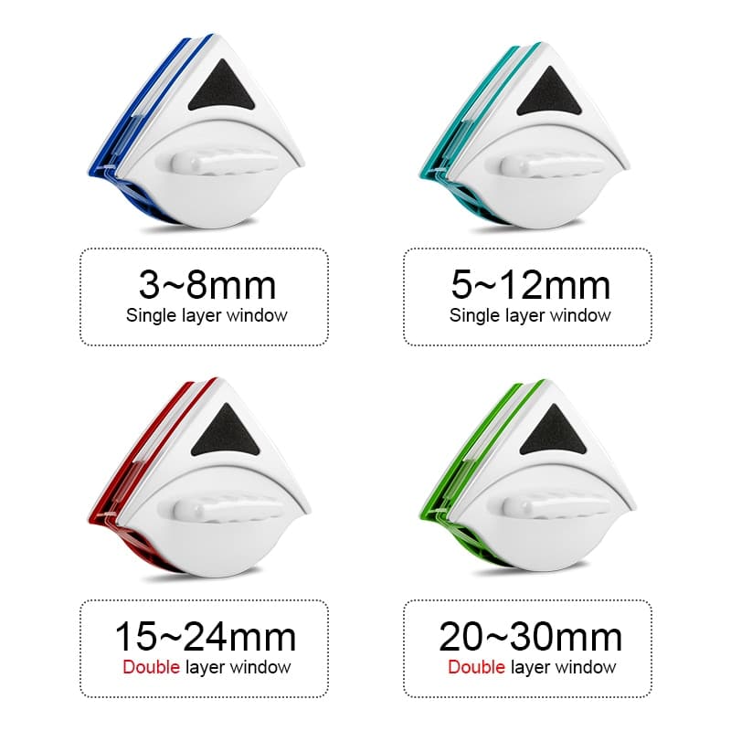 Dubbelzijdige magnetische wisser - Afbeelding 3