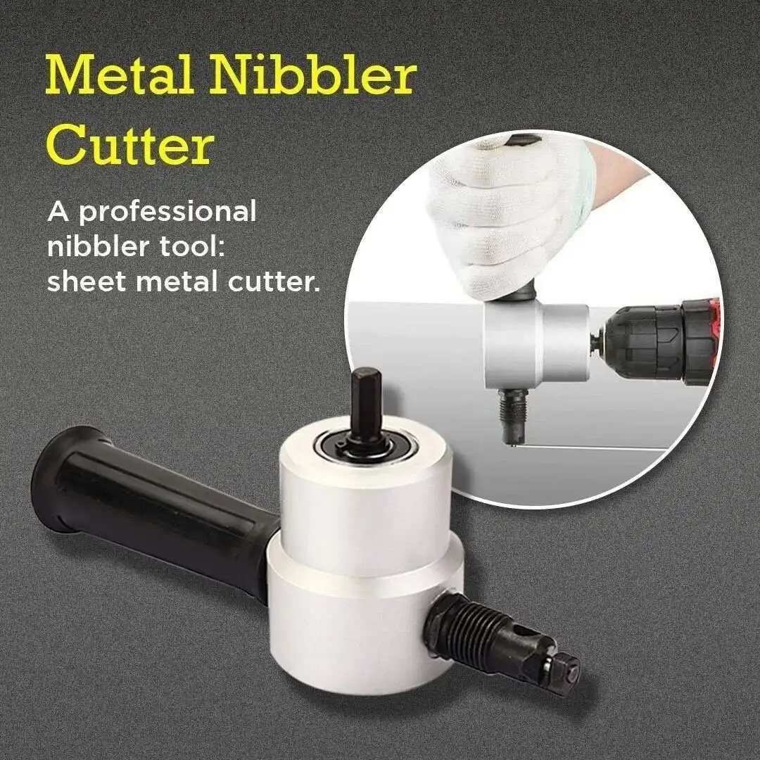 Knabbelschaar voor plaatstaal met dubbele kop - Afbeelding 3