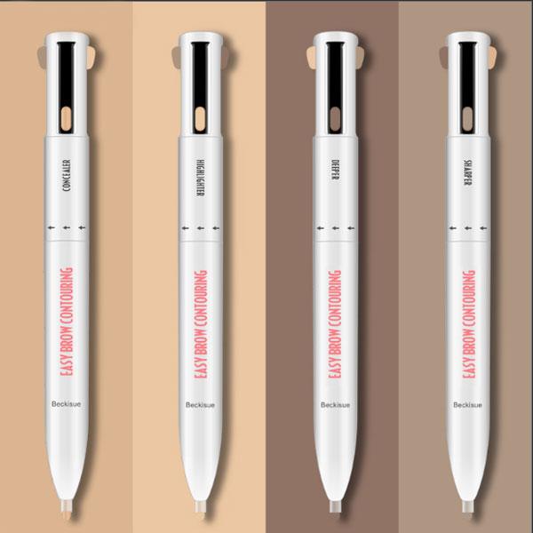 4-in-1 wenkbrauwcontour- en highlight-pen - Afbeelding 3