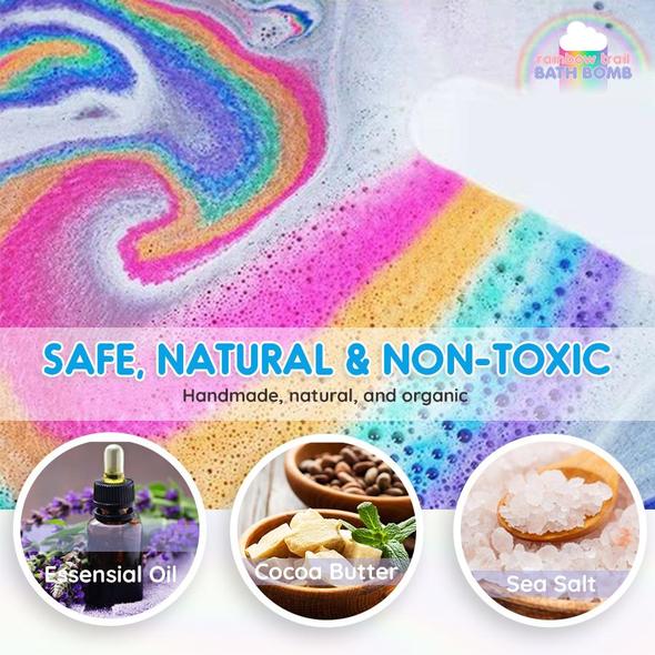 Rainbow Trail-badbom - Afbeelding 3