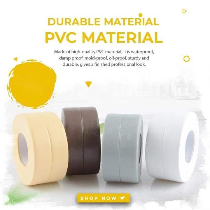 Waterdichte reparatietape voor badkuip, badkamer, keuken - Afbeelding 3