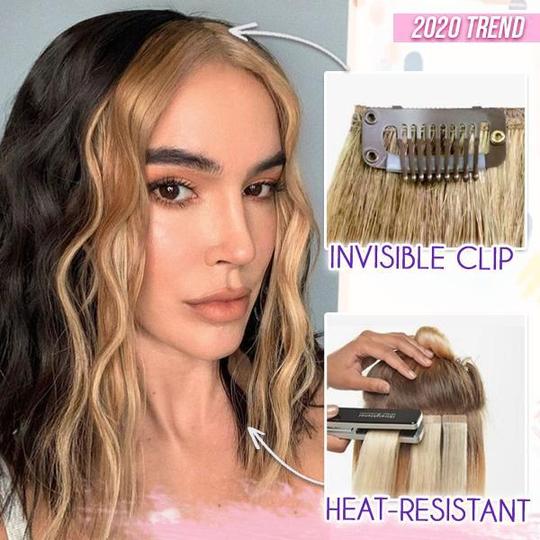 De Hairdrobe gekleurde clip-in extensionsset - Afbeelding 4