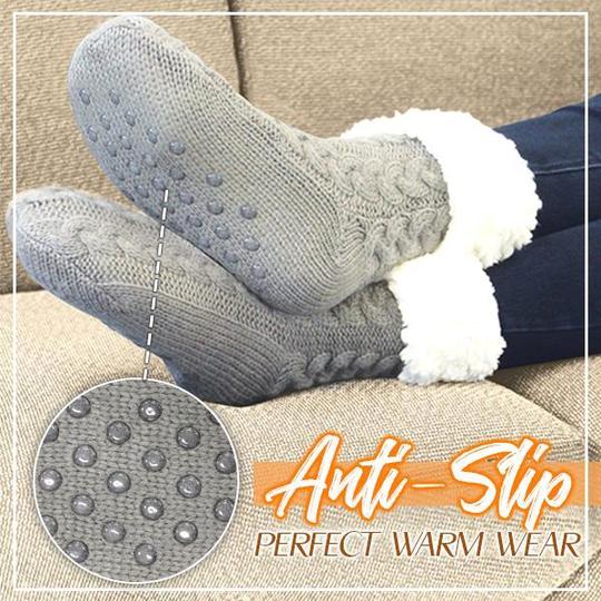 ThermoHeat Fleece antislipsokken (50% KORTING) - Afbeelding 4