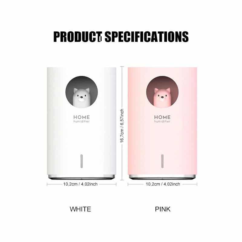 Luchtbevochtiger USB-geurverspreider - Afbeelding 4