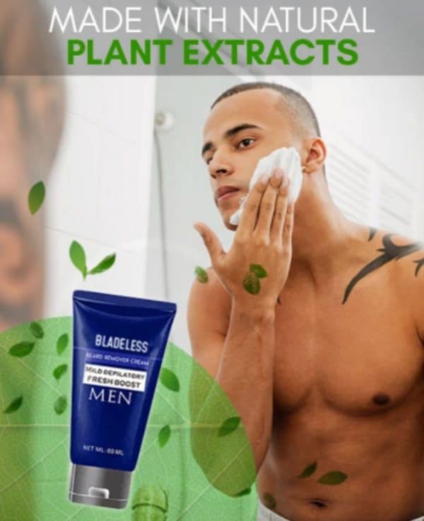 Crème voor permanente baardverwijdering - Afbeelding 4