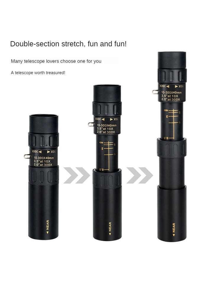 4K 10-300X40mm supertelezoom monoculaire telescoop - Afbeelding 4