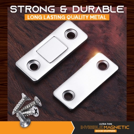 Ultradunne onzichtbare magnetische deurstoppers - Afbeelding 2