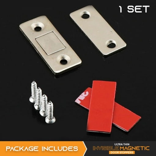 Ultradunne onzichtbare magnetische deurstoppers - Afbeelding 4