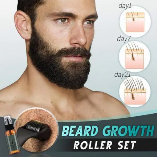 Baardgroeirollerset
