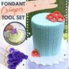Fondant Decor Krimptang Set (10 stuks)