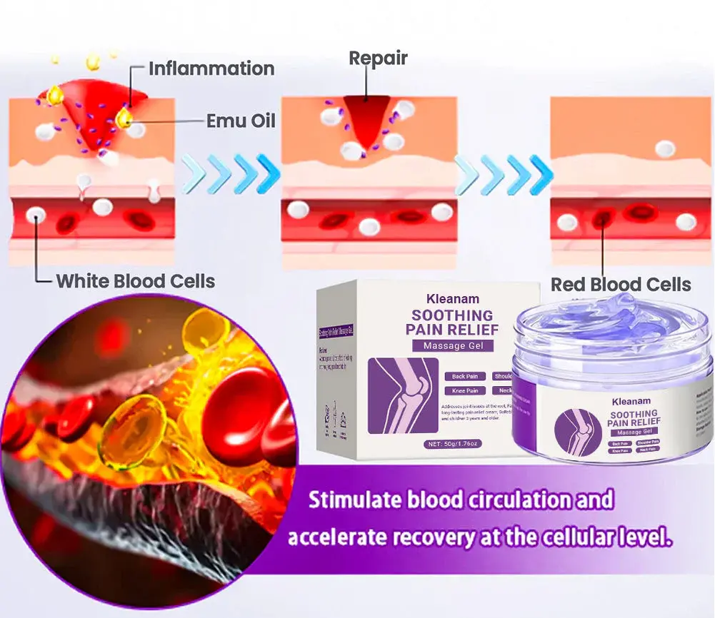 Curcumine & Emu olie pijngel - Afbeelding 2