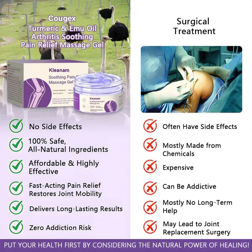 Curcumine & Emu olie pijngel - Afbeelding 3