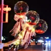 Led ballon Rose boeket