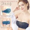 LeWear strapless kanten bandeau met trekkoord